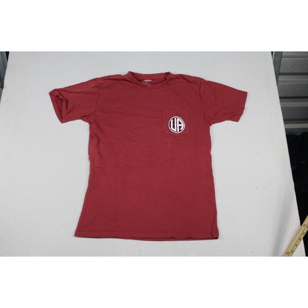 Pressbox Men Red Shirt Alabama Crimson Tide Short Sleeve Casual Size Medium